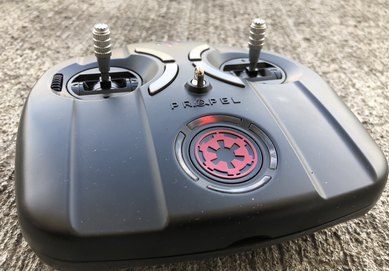 propel remote control top view