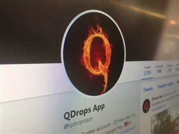 qdrops app twitter profile