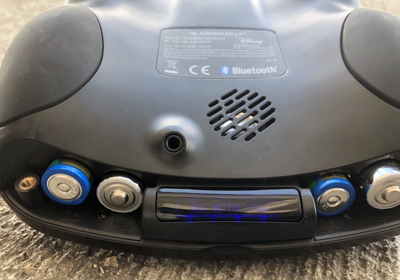 remote control back with batteries