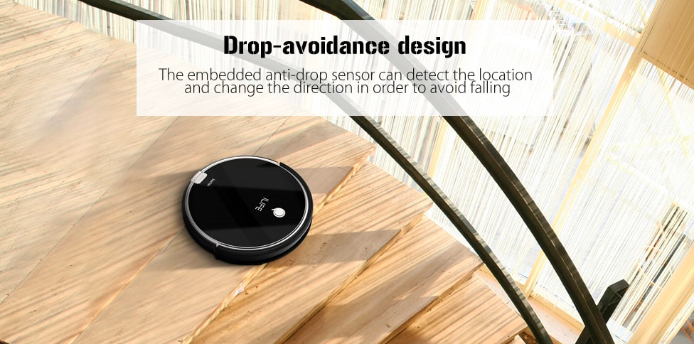 robot vacuum drop avoidance