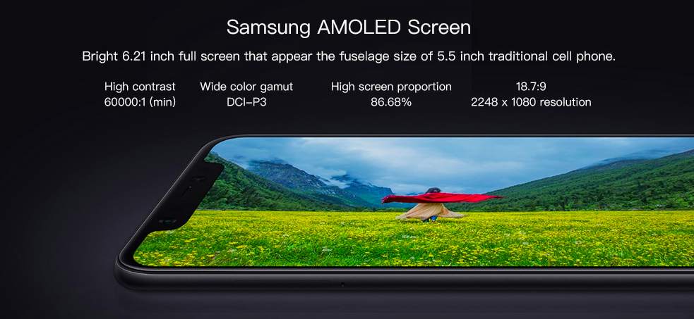 samsung amoled screen