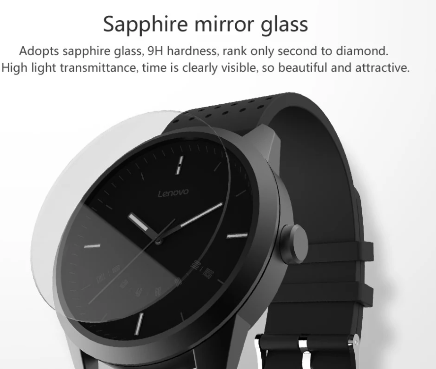 sapphire mirror glass watch
