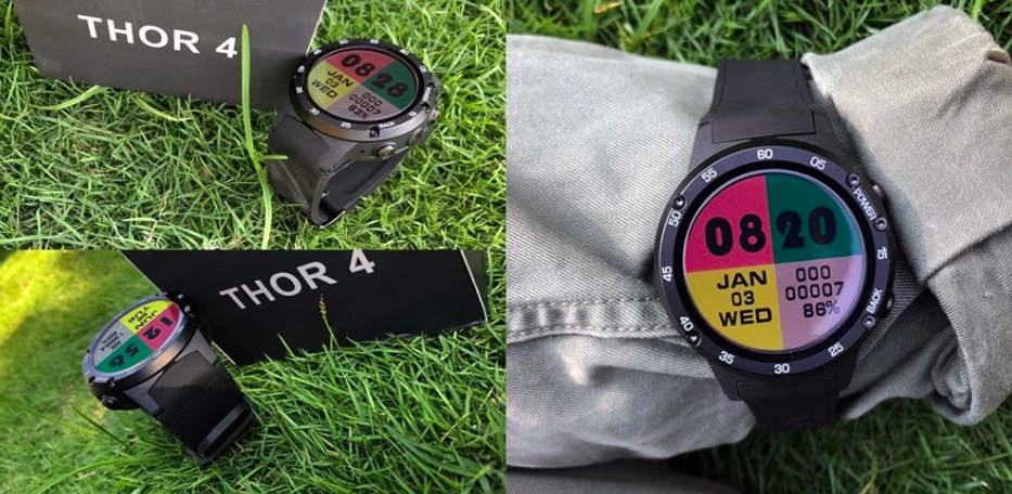 smartwatch thor 4 display