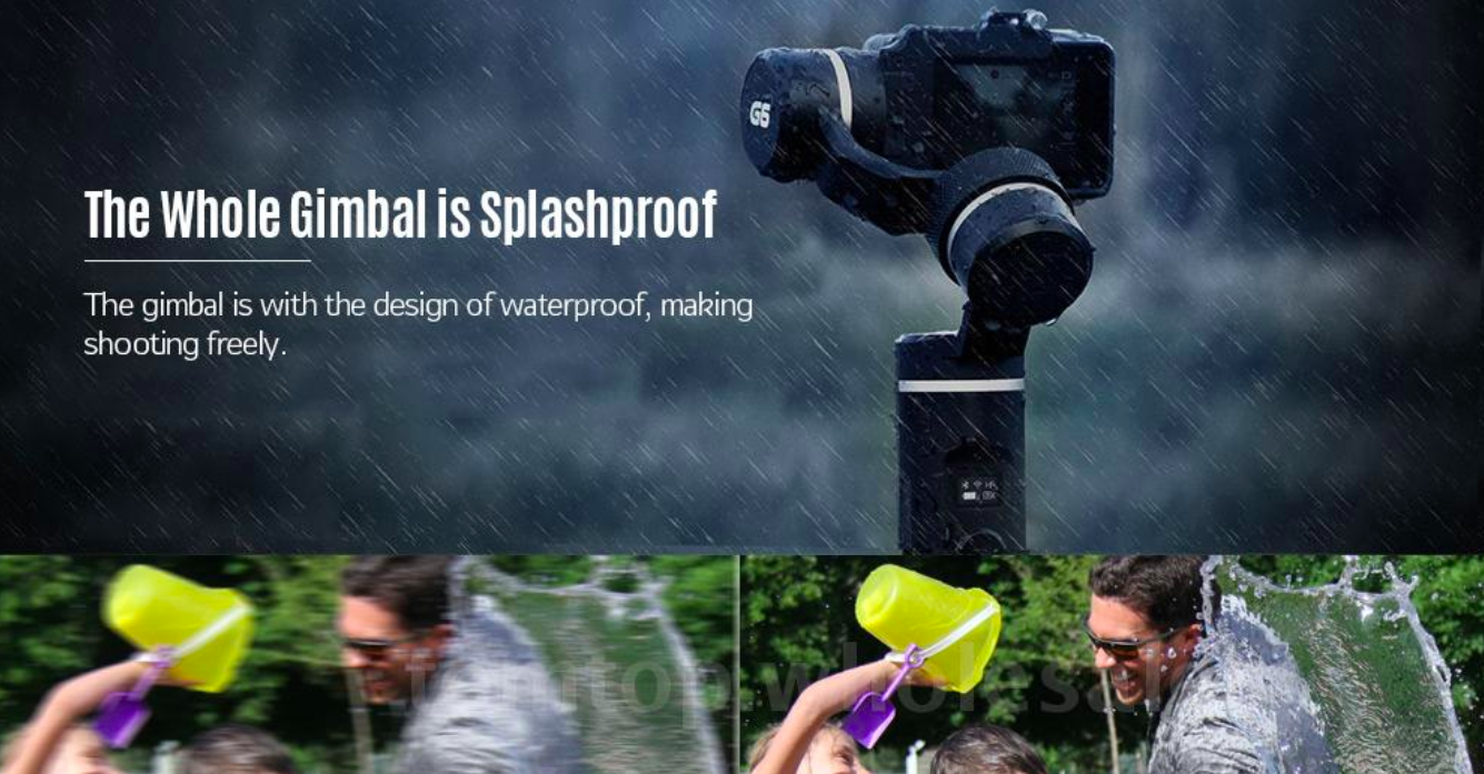splashproof gimbal camera