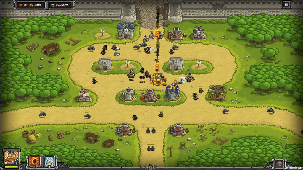 strategy game castle defense