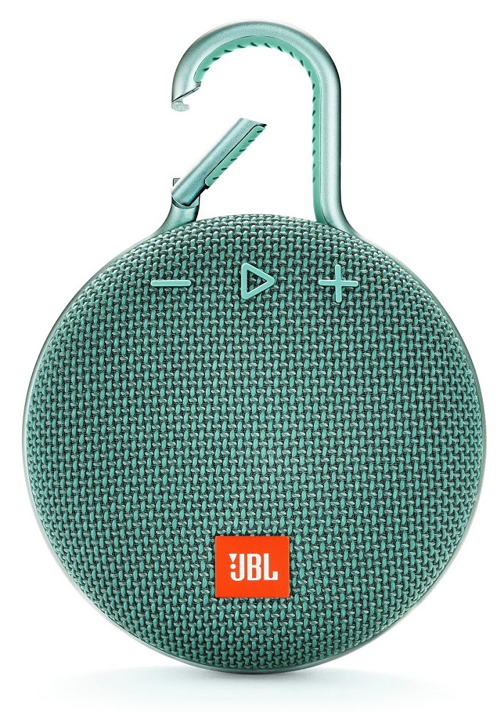 teal jbl clip speaker