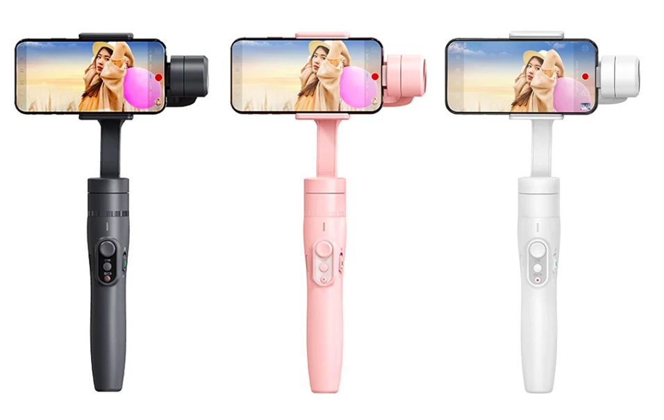 three gimbals display