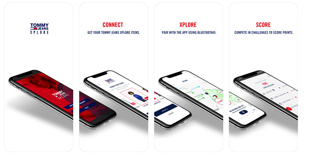 tommy jeans xplore app