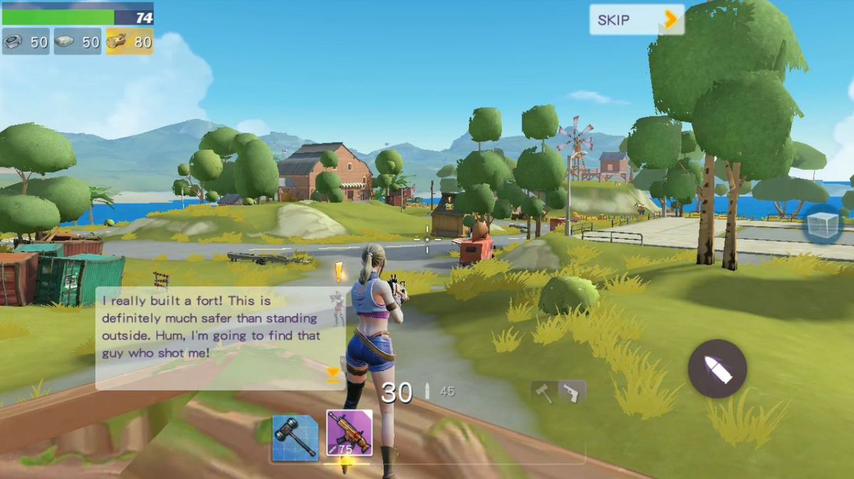 video game character building