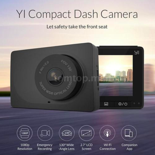yi compact dash camera promo