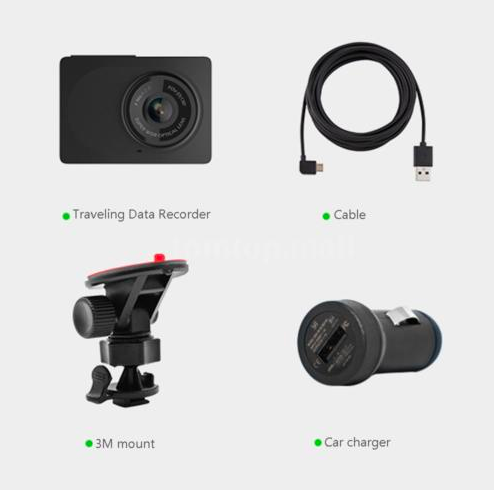 yi dash camera accessories