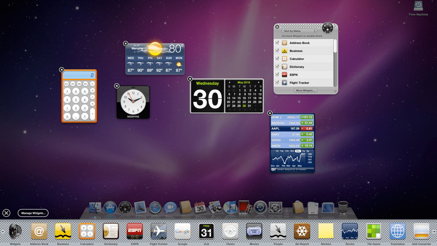10-6-Snow-Leopard-Dashboard 10-6-Snow-Leopard-Dashboard