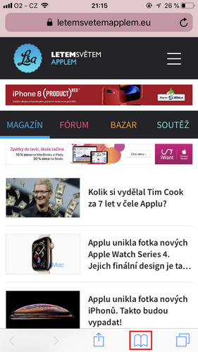 apple website mobile view