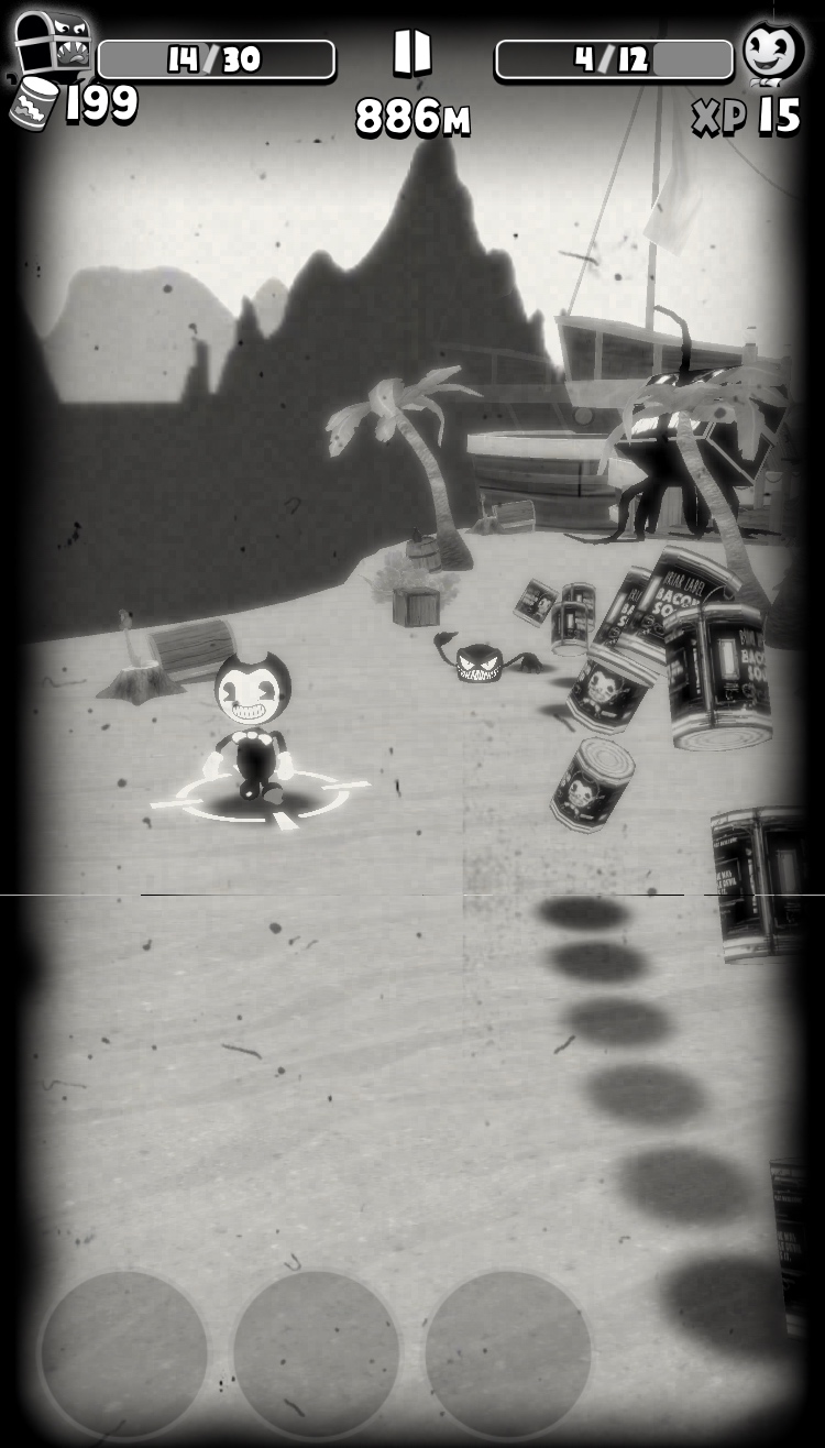 bendy gameplay beach