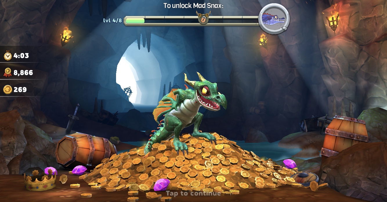 dragon treasure cave