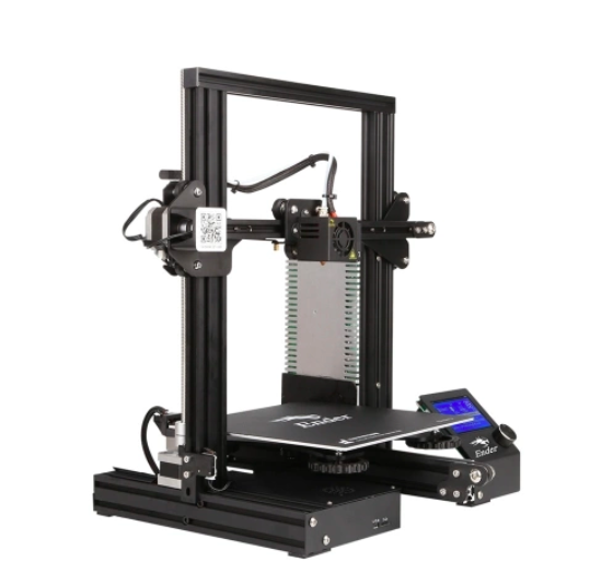 ender 3d printer side view