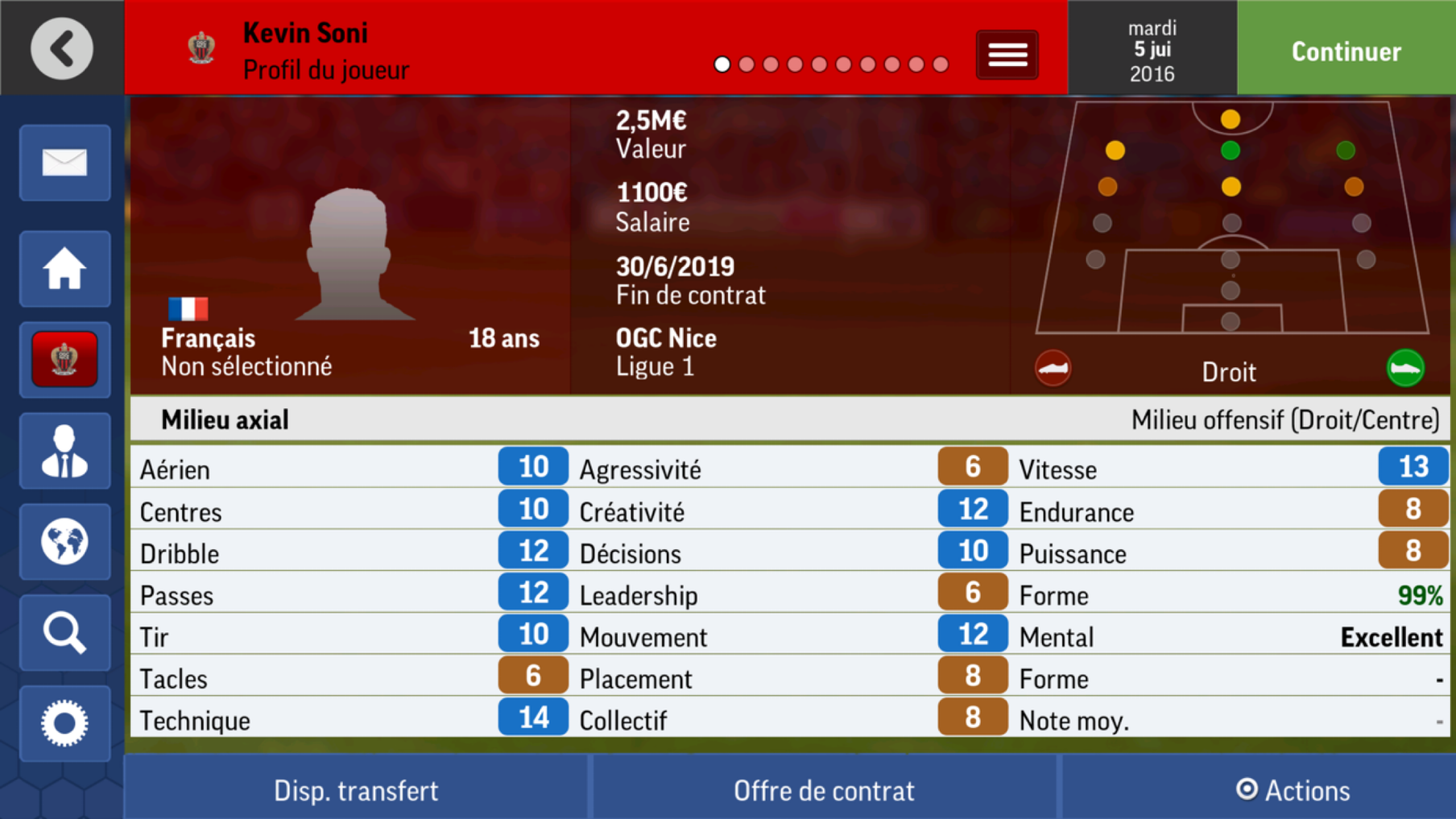 football manager game stats