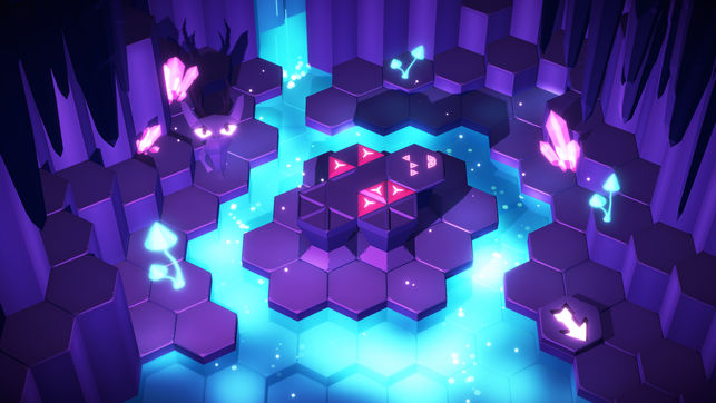 hexagonal crystal cave