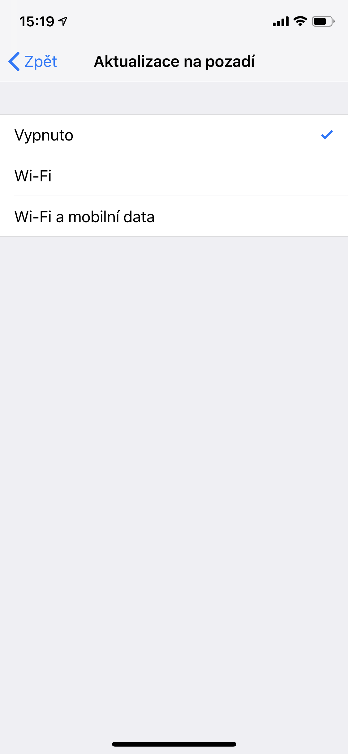 high contrast settings