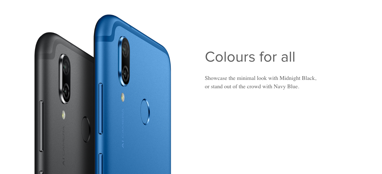honor smartphone color options