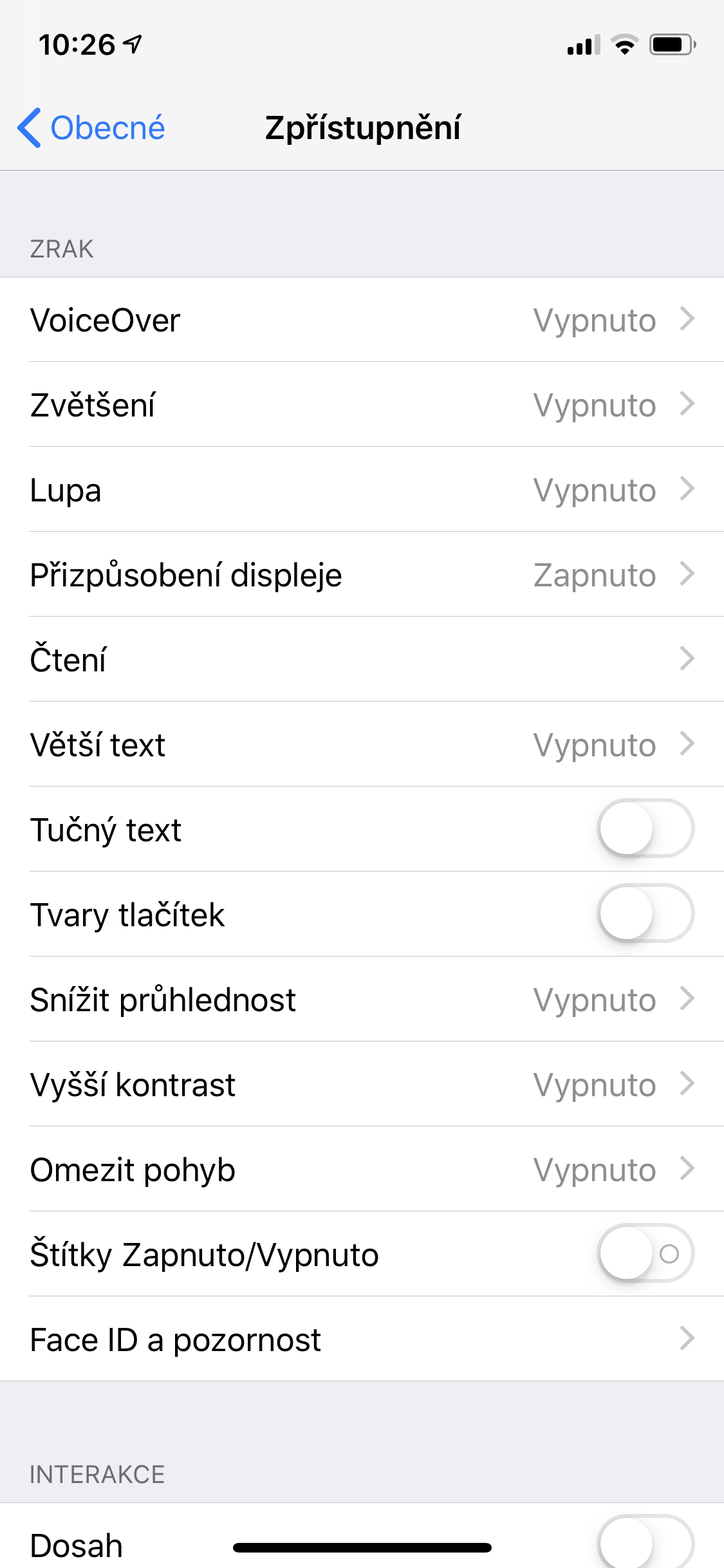 iphone accessibility settings
