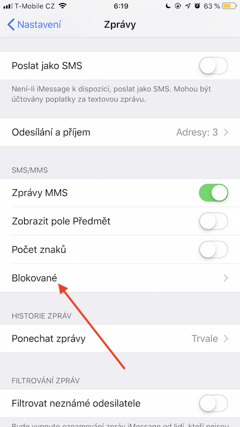 iphone messages settings