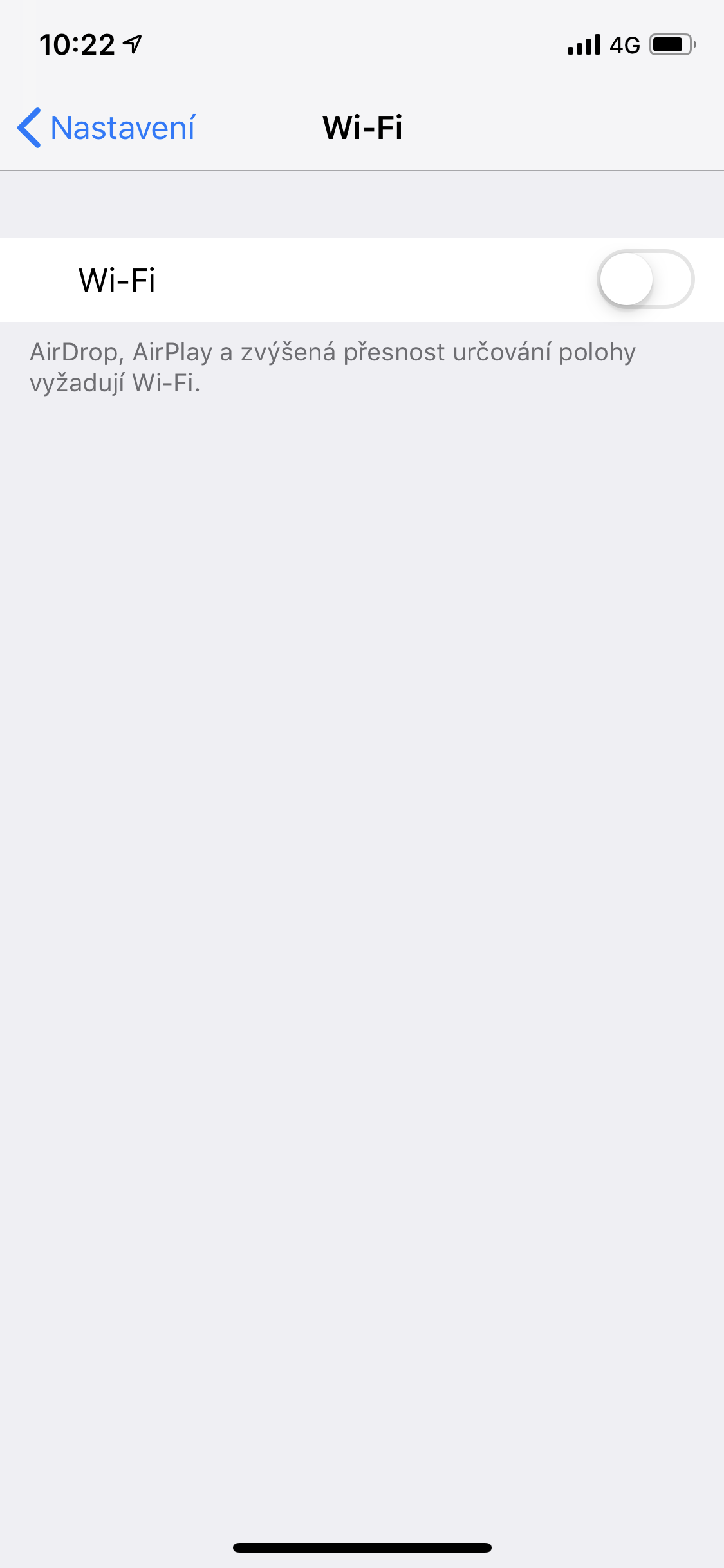 iphone wifi settings