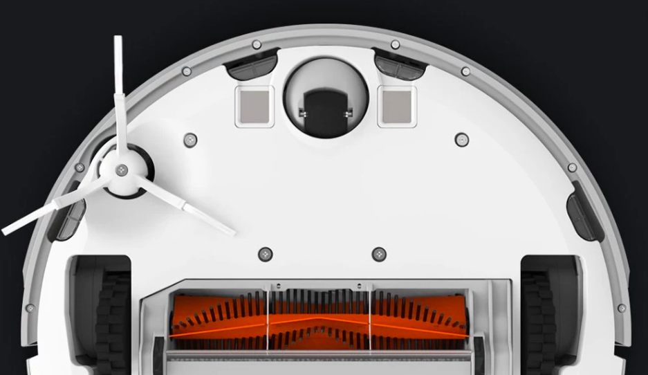 robot vacuum bottom view