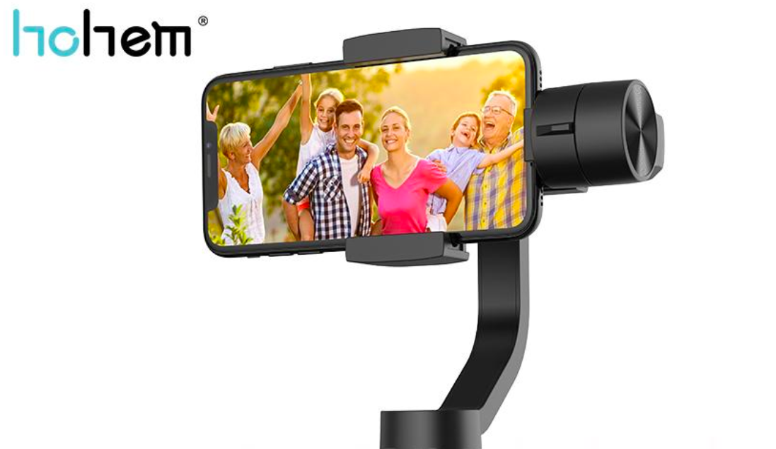 smartphone gimbal family photo