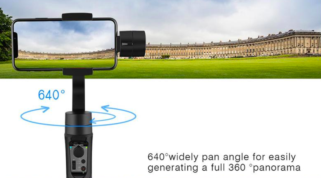 smartphone gimbal panorama