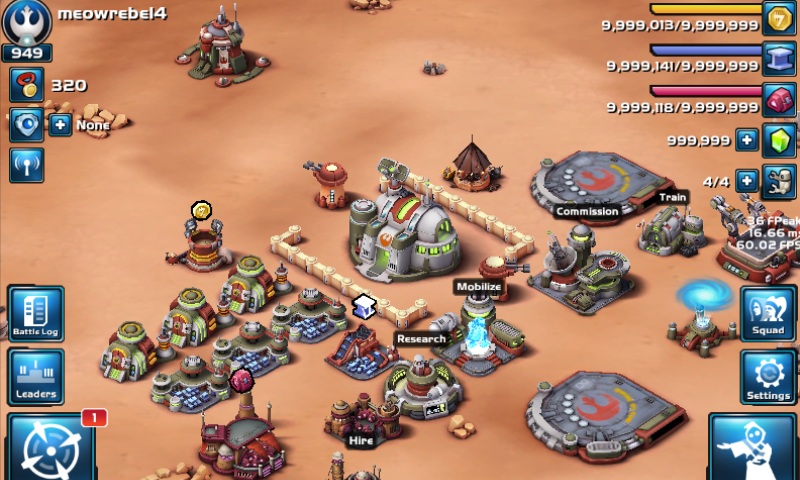 space strategy game interface