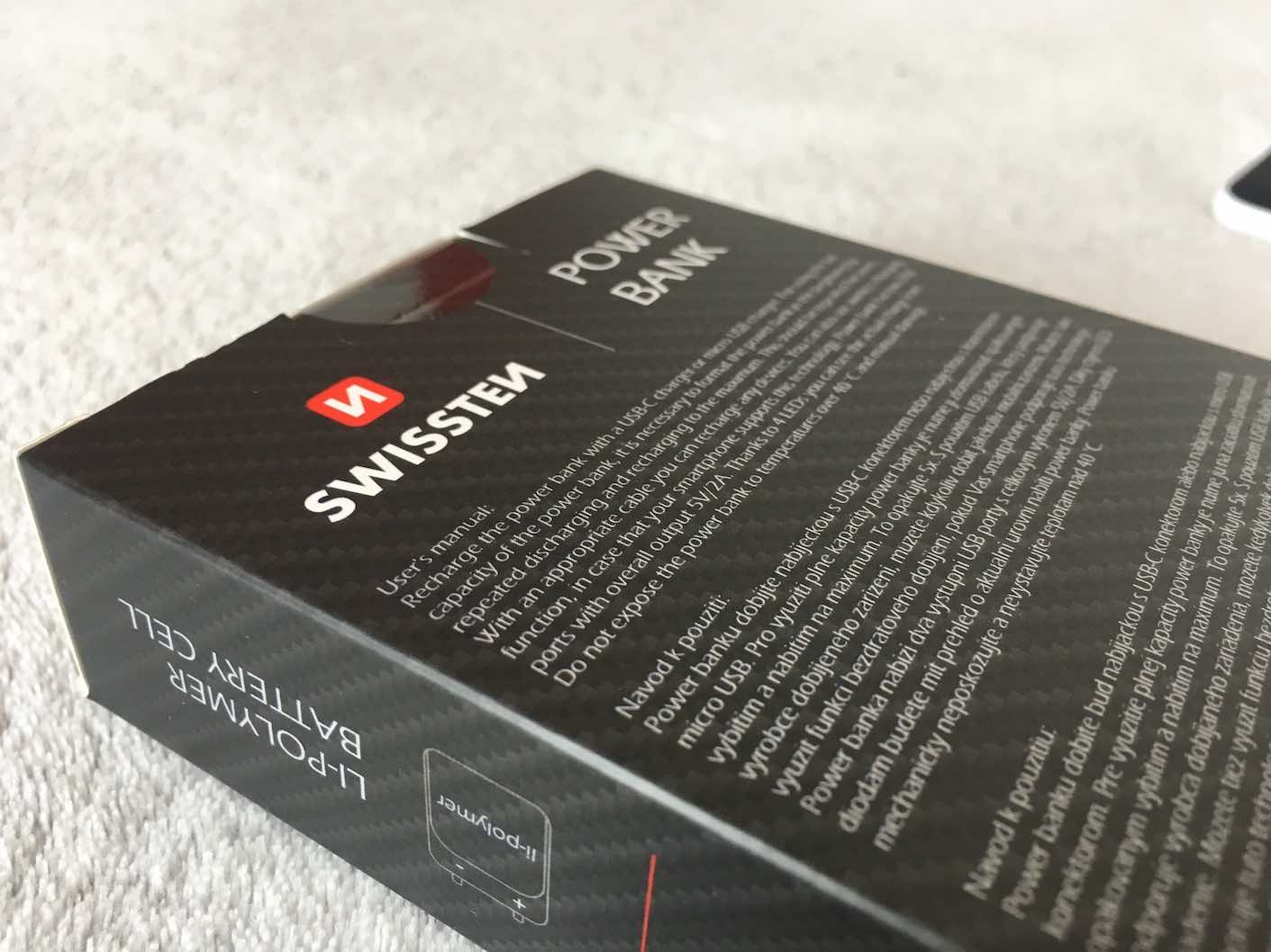 swissten power bank box side view