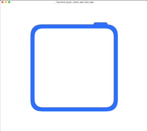 tablet outline icon
