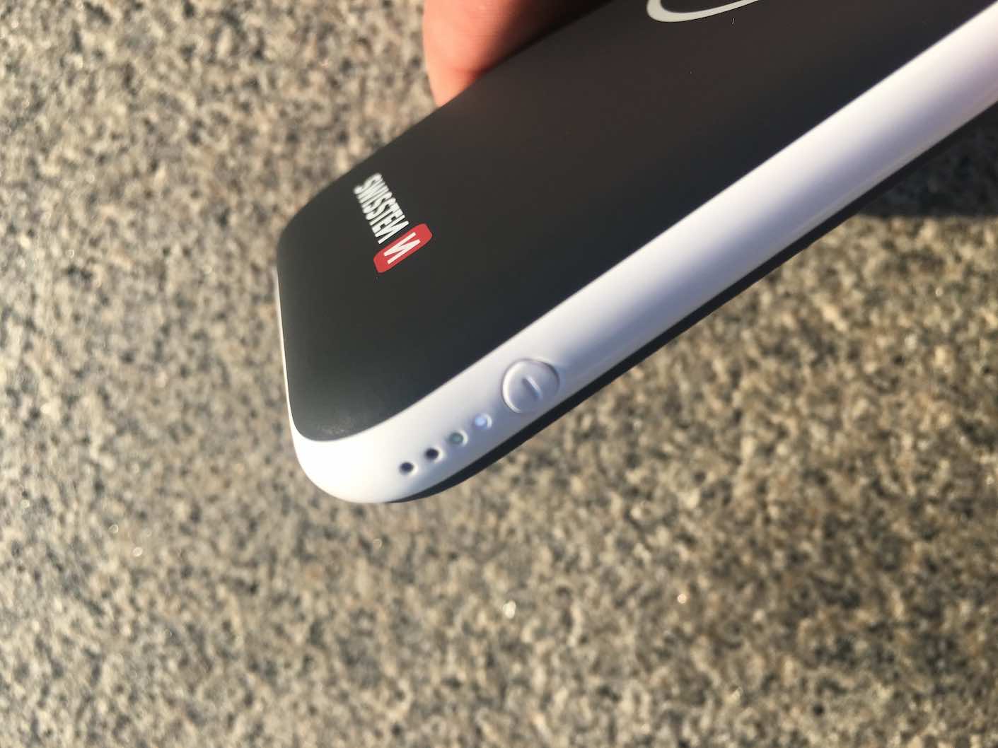 wireless charger side view