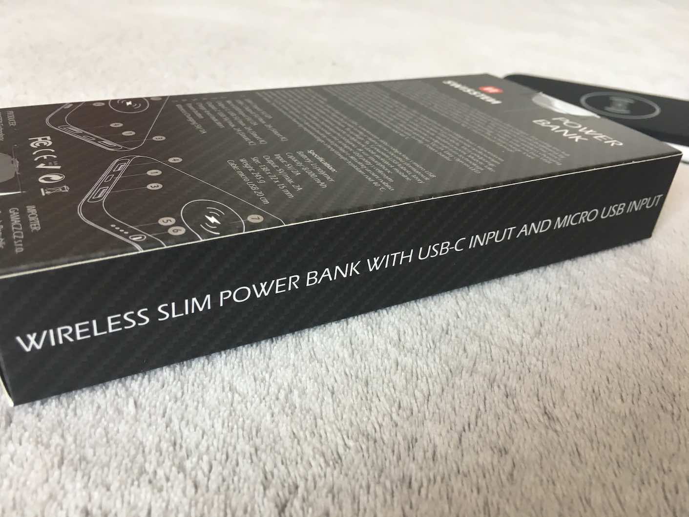 wireless power bank packaging