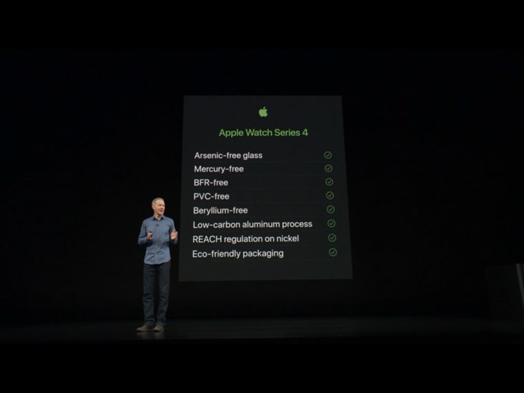 apple watch series 4 eco friendly