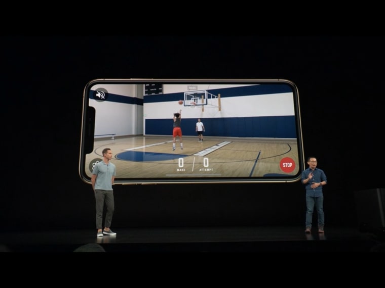 ar basketball game demo
