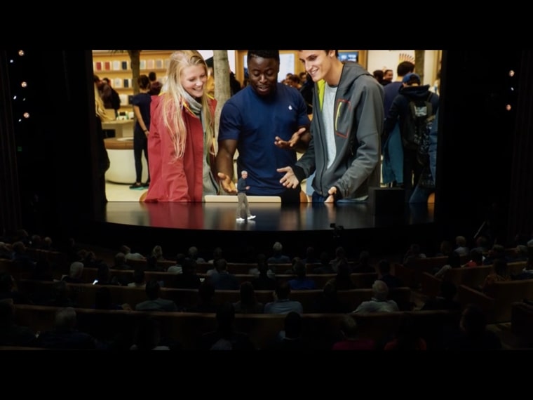 audience watching presentation