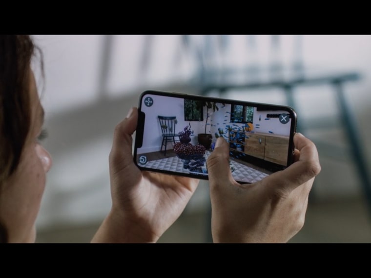augmented reality phone view