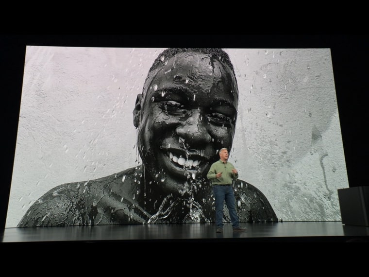 black and white portrait presentation