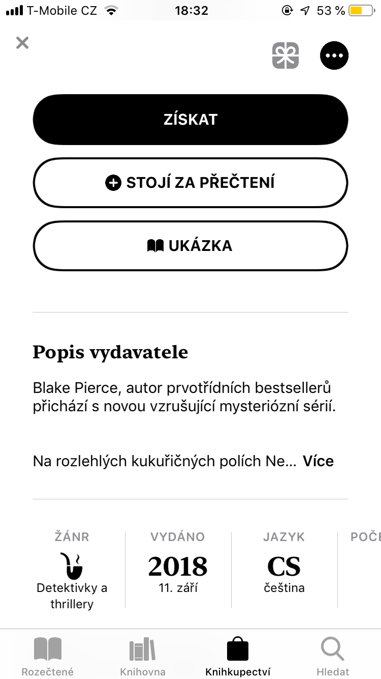 book detail description