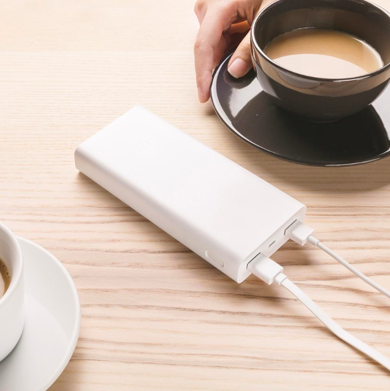 charging power bank coffee
