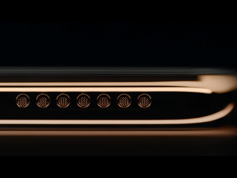 close up phone speaker