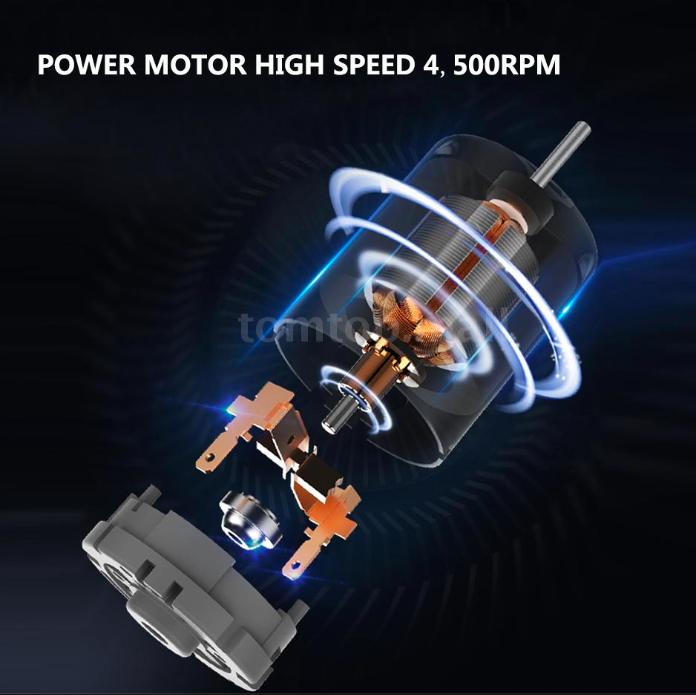 electric razor motor diagram