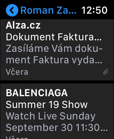 email notification summary
