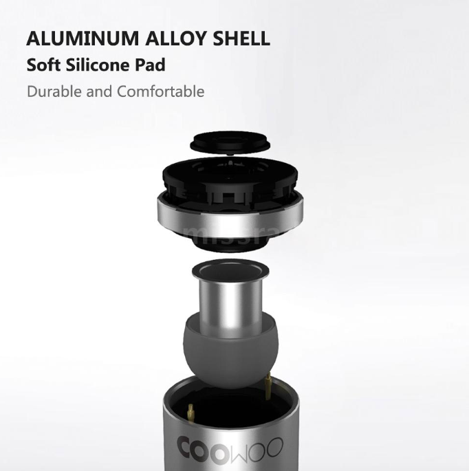 exploded view earbud components