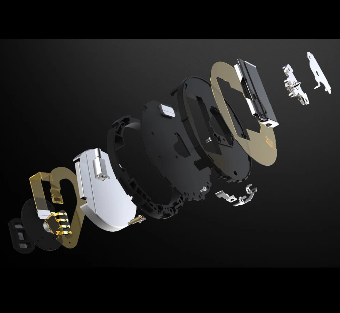 exploded view electronic device