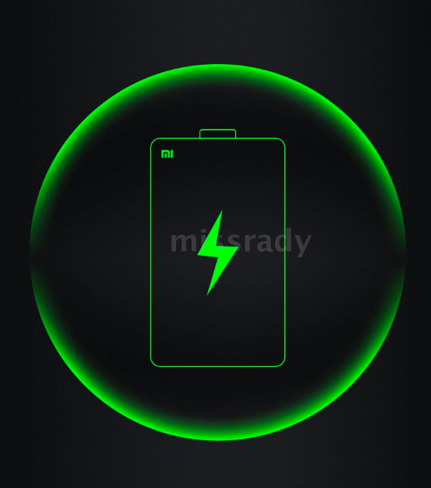 green battery charging icon