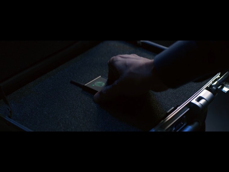 hand holding device in case