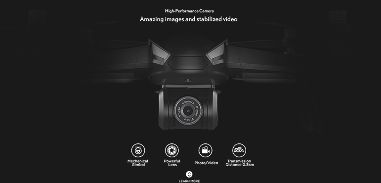 high performance camera drone